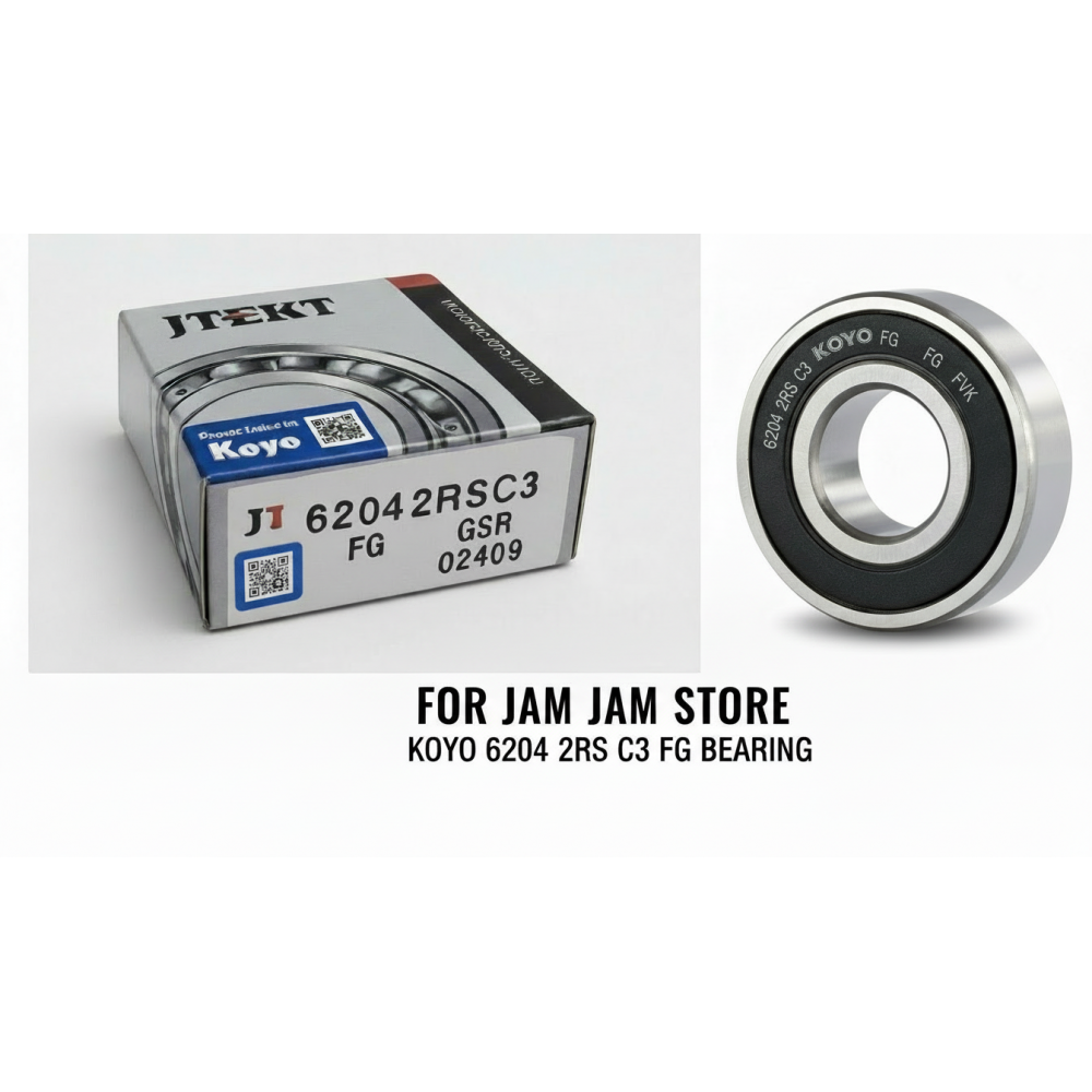بلبرینگ 6204 2RS برندkoyo اصل ژاپن