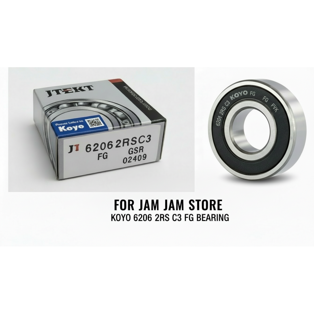 بلبرینگ 6206 2RS برندkoyo اصل ژاپن