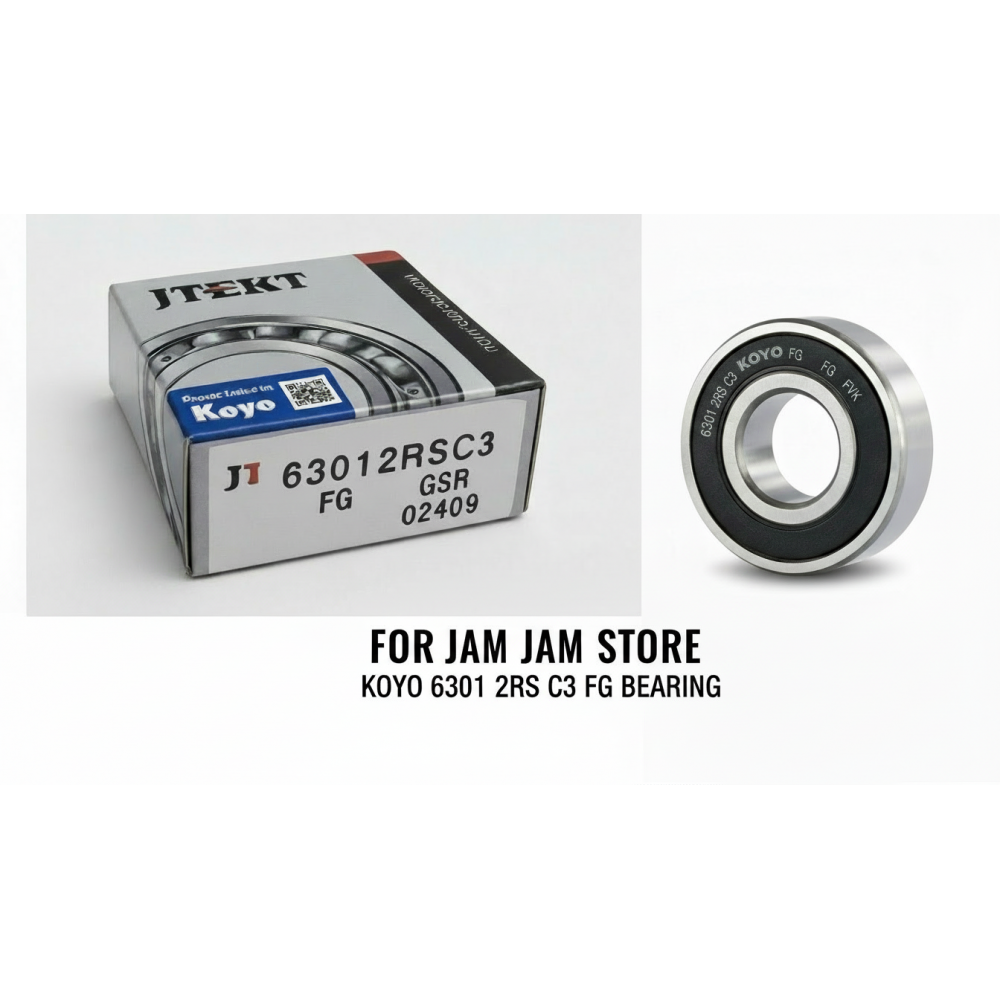 بلبرینگ 6301 KOYO 2RS C3 FG  اصل ژاپن