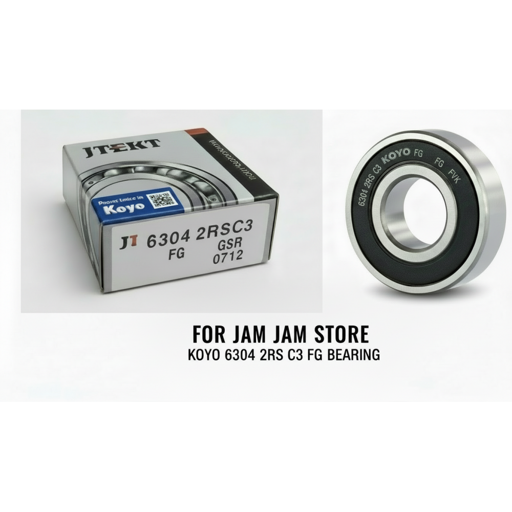 بلبرینگ 6304 KOYO 2RS C3 FG  اصل ژاپن