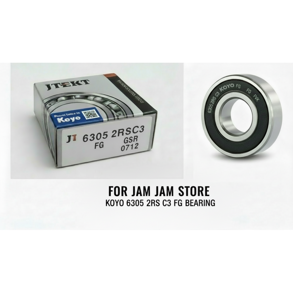 بلبرینگ 6305 KOYO 2RS C3 FG  اصل ژاپن