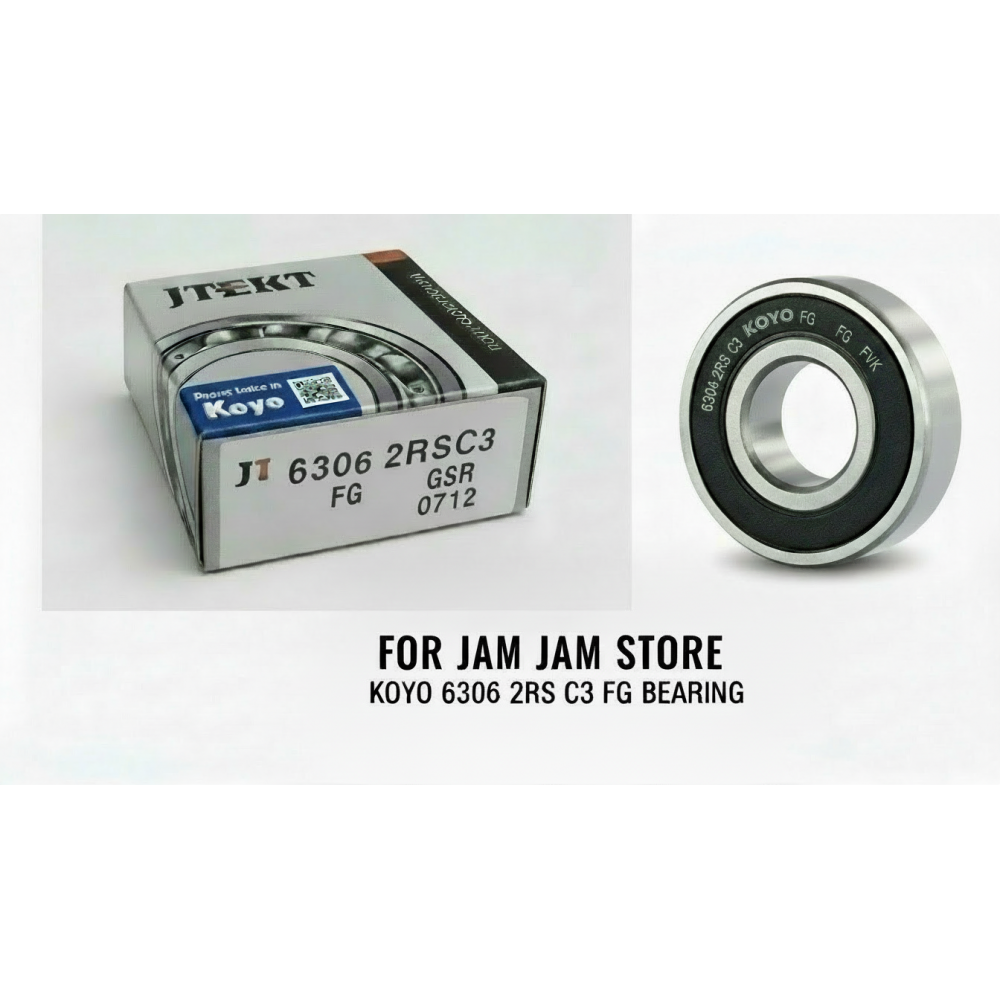 بلبرینگ 6306 KOYO 2RS C3 FG  اصل ژاپن